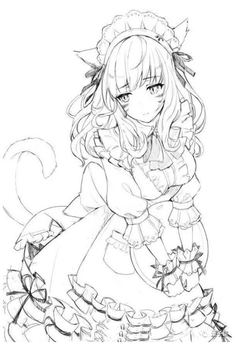 0.7秒,完成动漫线稿上色