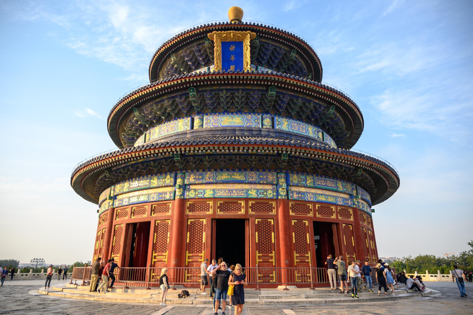 世界文化遗产北京天坛世界上最大的祭天建筑群皇家气息十足