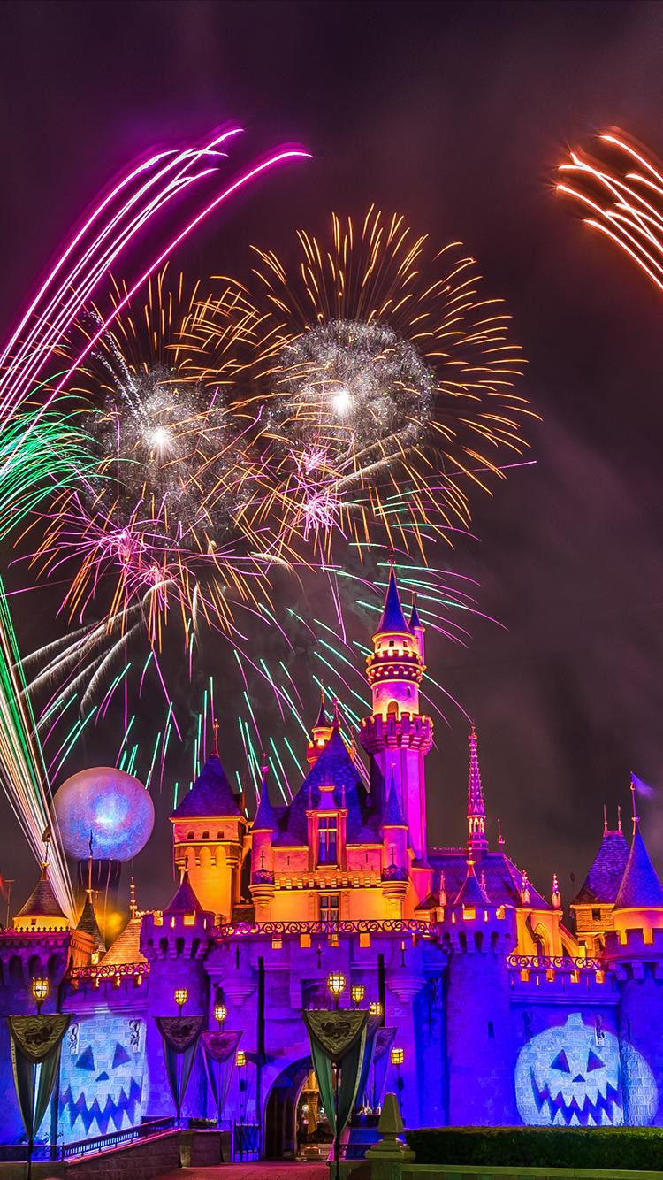 冬天就是要去迪士尼看烟花呀