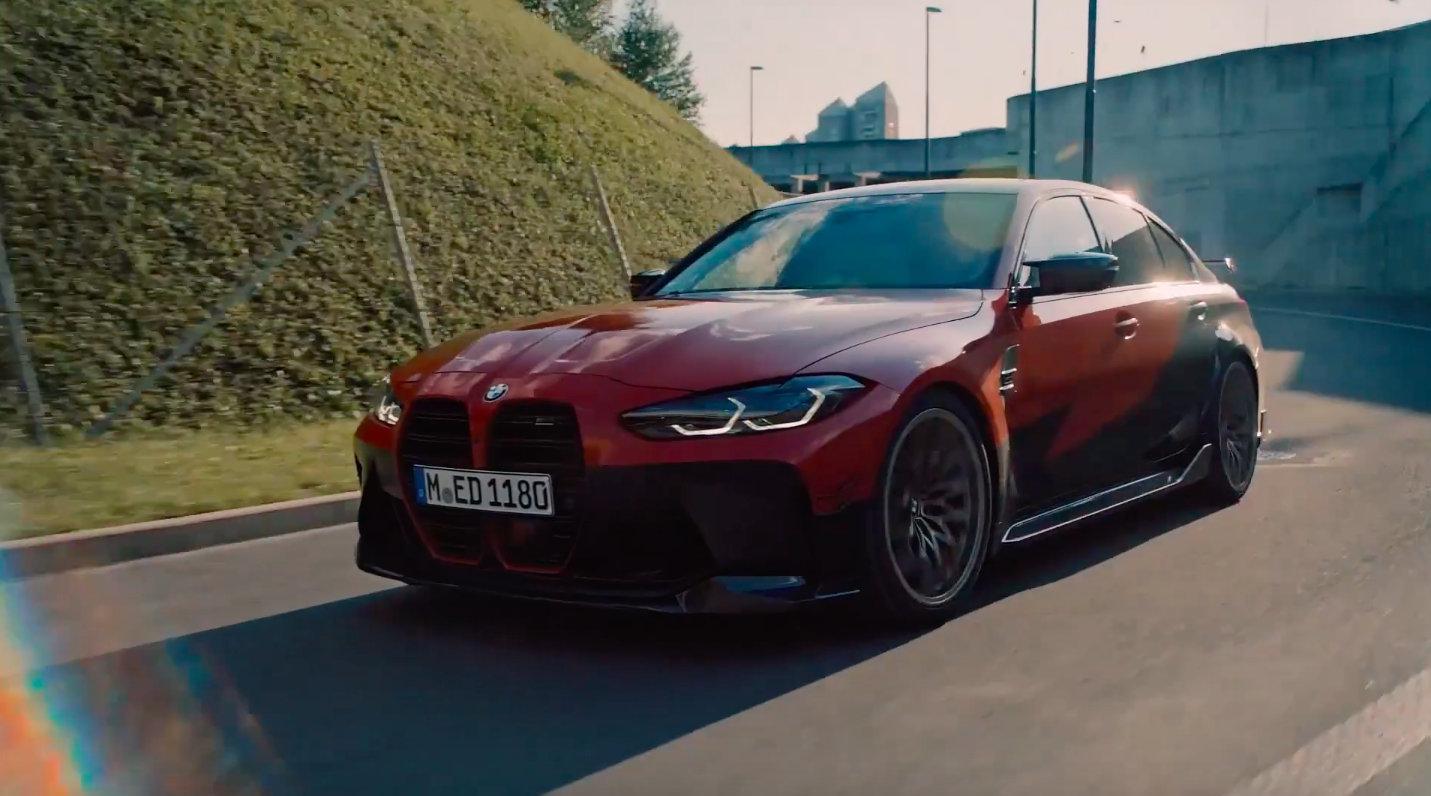 宝马m3 mp官方运动套件,红黑配色