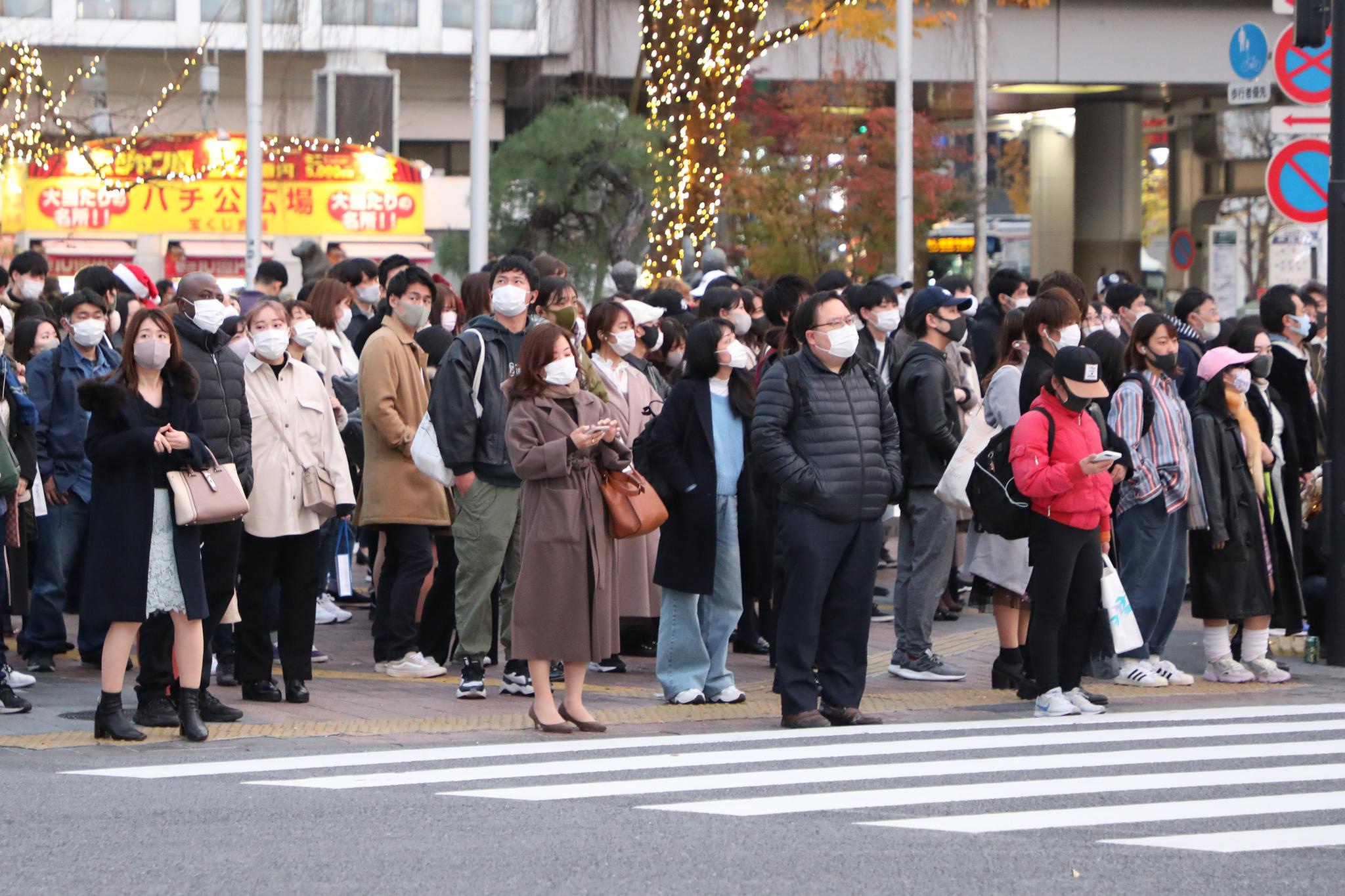 最新數據,日本12日新增新冠確診病例3041例,自疫情暴發以來單日新增