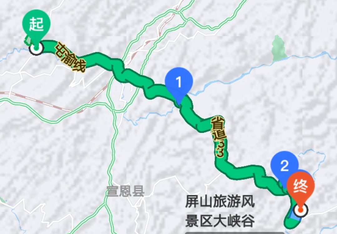 有一条246公里的"旅游天路",跑一趟足可以领略恩施的美