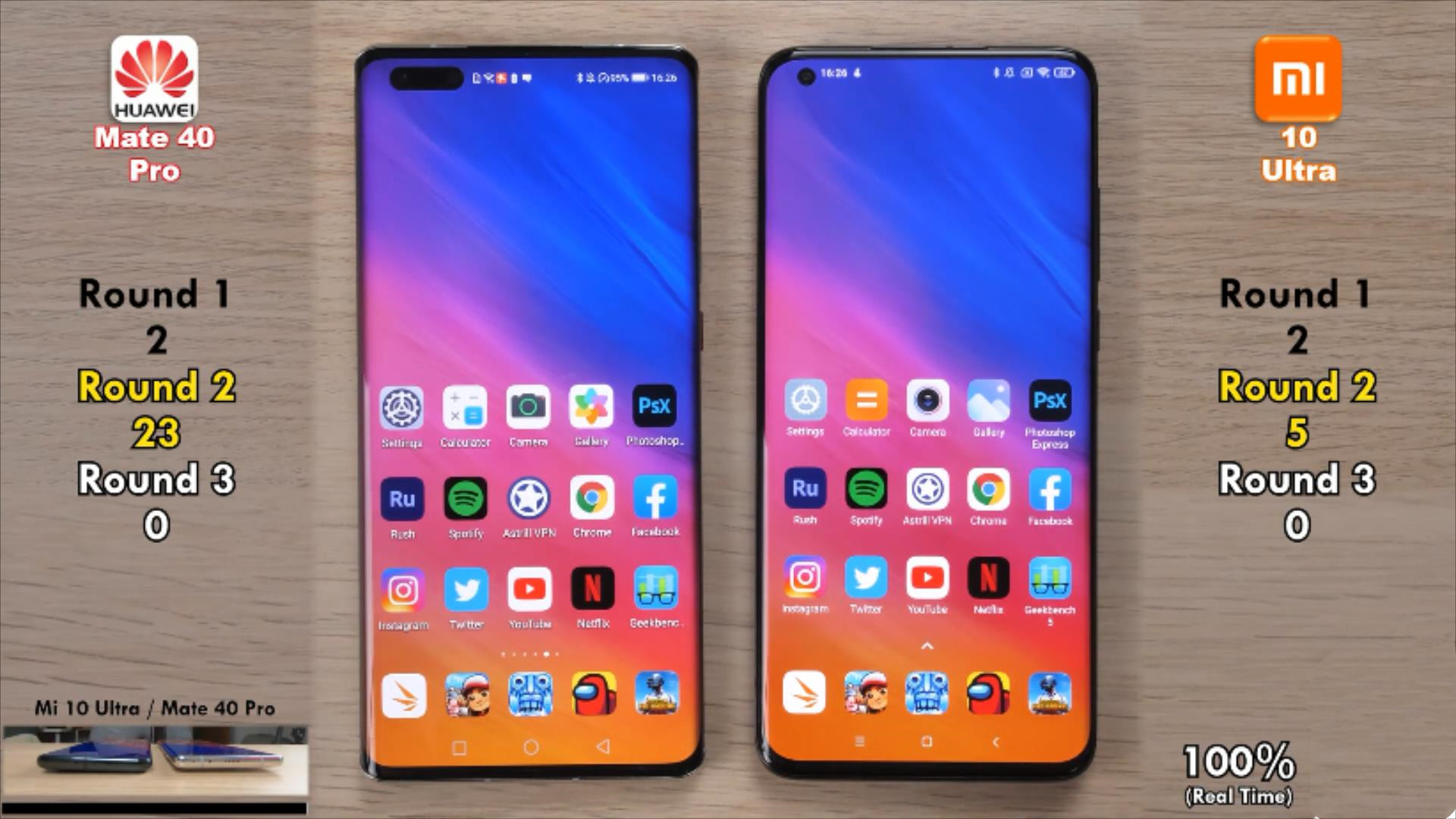 华为mate40pro和小米10至尊版性能对决差距之大不忍直视