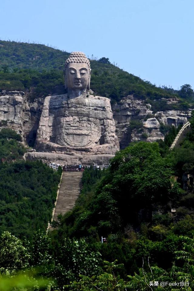 来自图虫创意建于1500多年前的蒙山大佛,比四川的乐山大佛历史还要