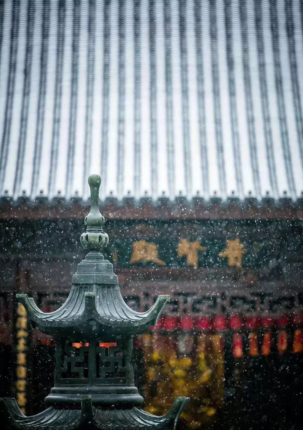 一下雪上海就美成了魔都