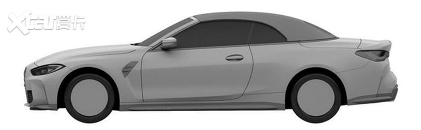 全新宝马M4软顶敞篷版专利图 配3.0T动力