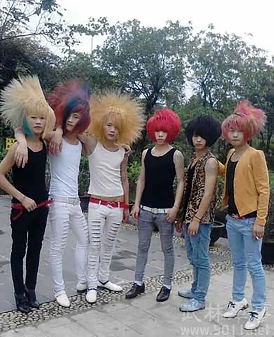 杀马特青年.受访者供图