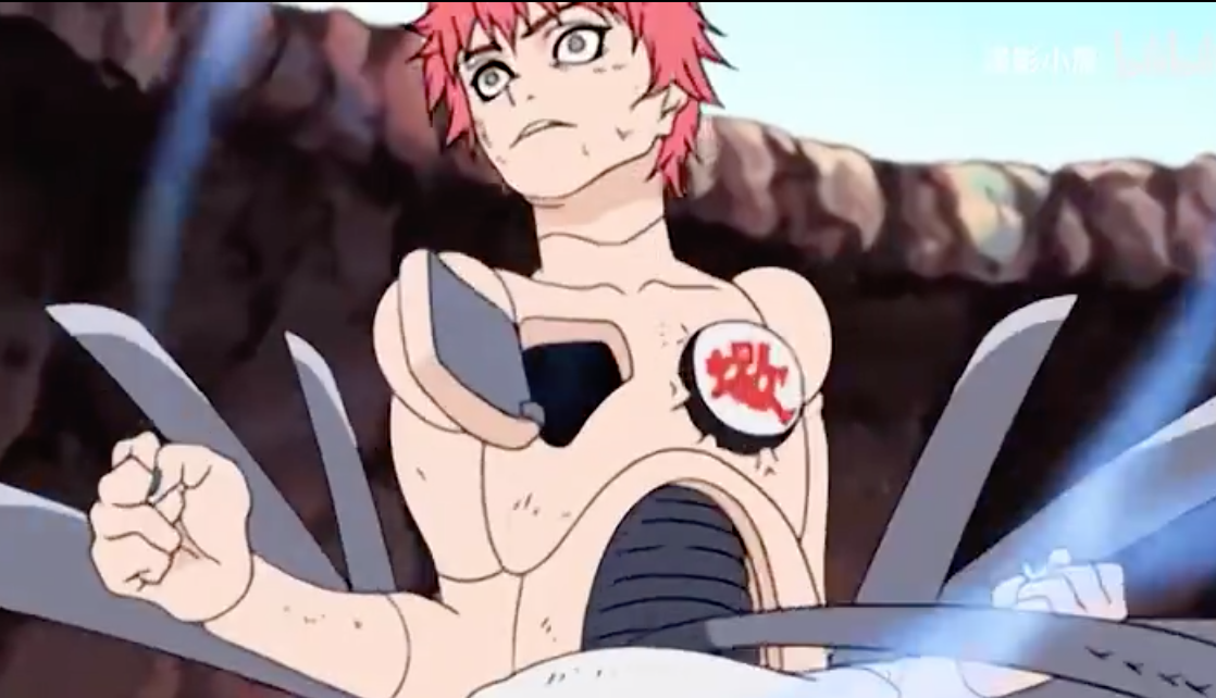 所以说赤砂之蝎的百机操演,我们在他和小樱千代婆婆一站中只看到了