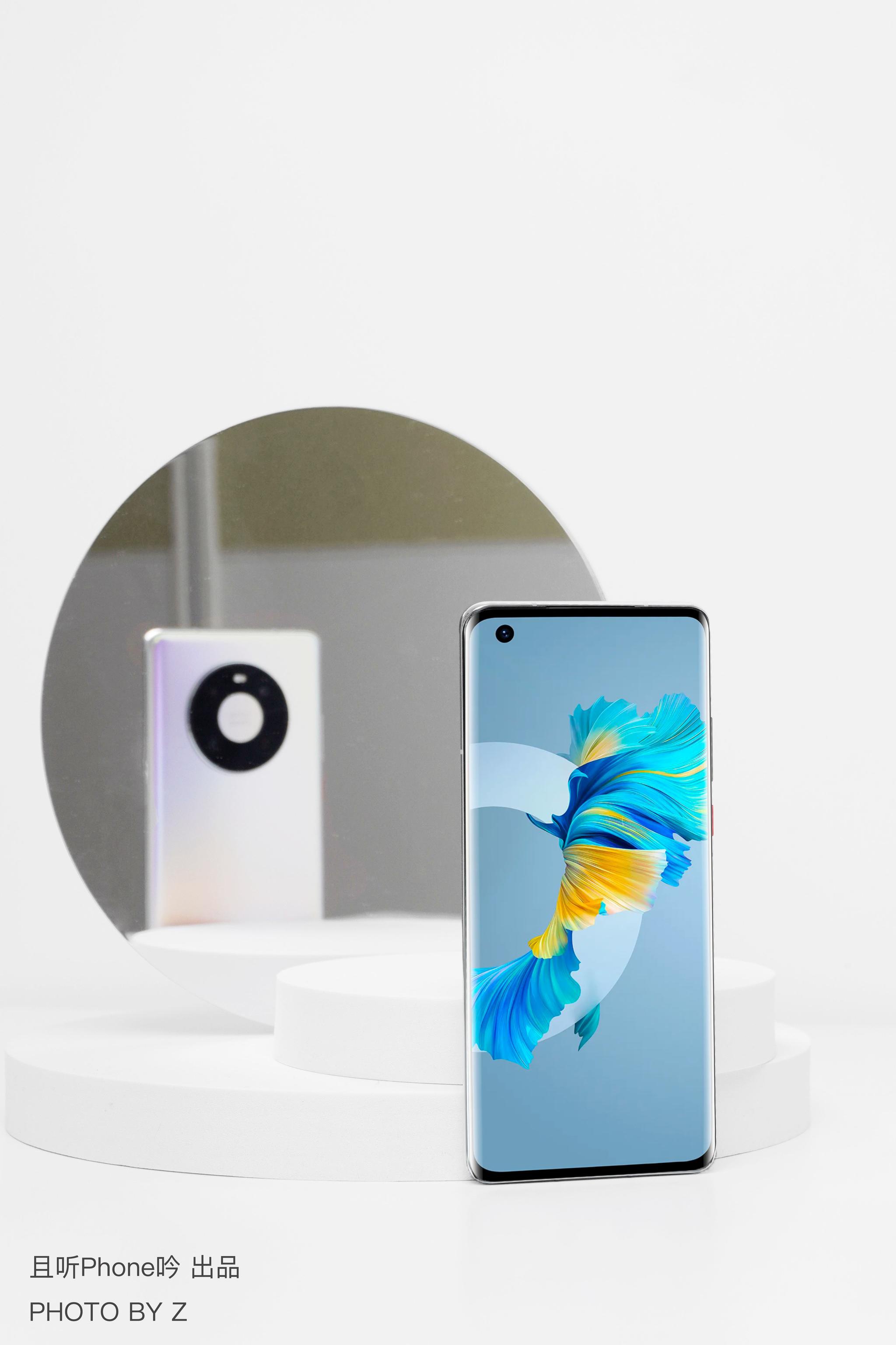 有颜更有料华为mate40秘银色图赏