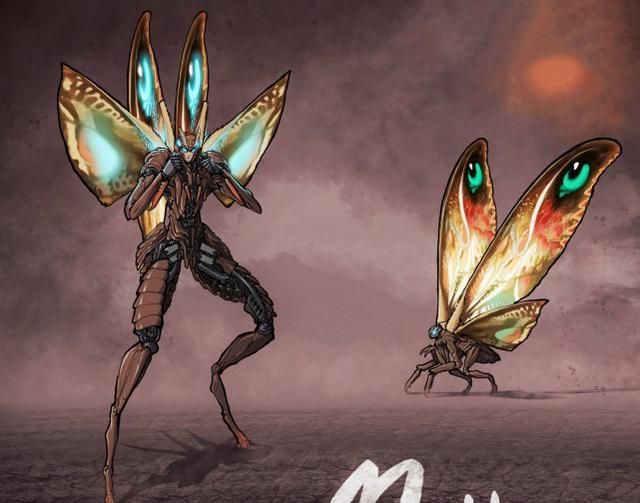 变形金刚x传奇怪兽金刚变四臂修罗哥斯拉霸气不减真帅