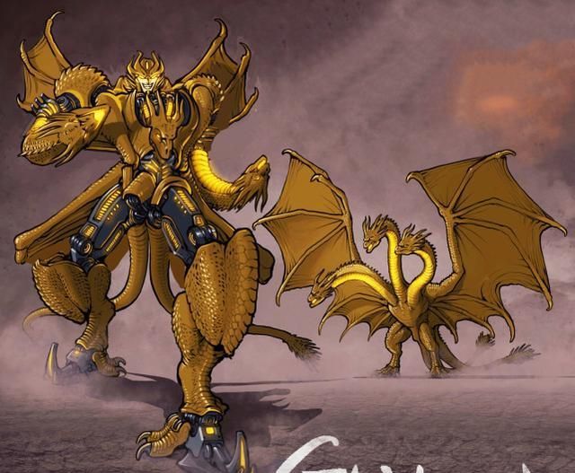 变形金刚x传奇怪兽金刚变四臂修罗哥斯拉霸气不减真帅