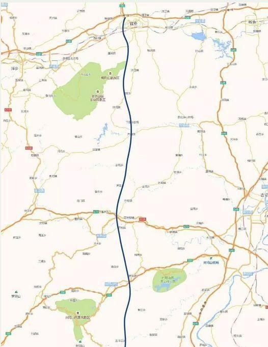 高速公路,湖北通城(赣鄂界)是铜鼓,宜春,遂川至大余高速综合运输通道