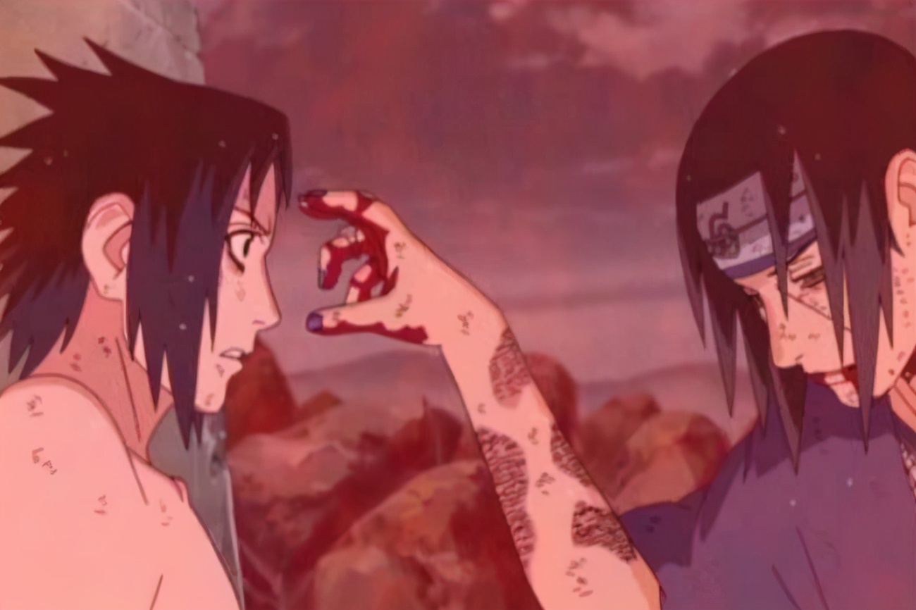 由此可见其实三神器并非鼬不想给佐助,佐助是鼬的一切,甚至超越了木叶