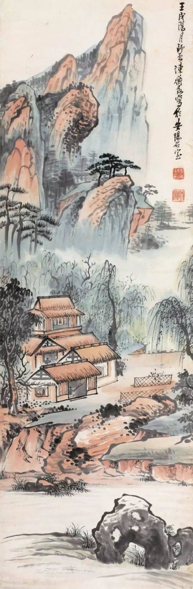陈师曾山水画作品欣赏