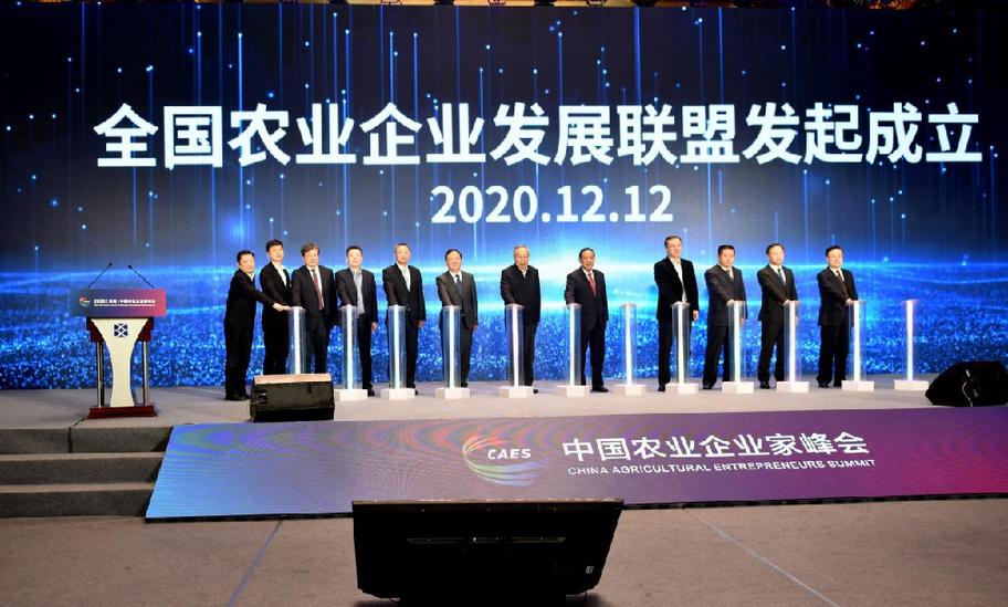 中华保险集团党委书记、董事长徐斌出席2020中国农业企业家峰会并发表主题演讲