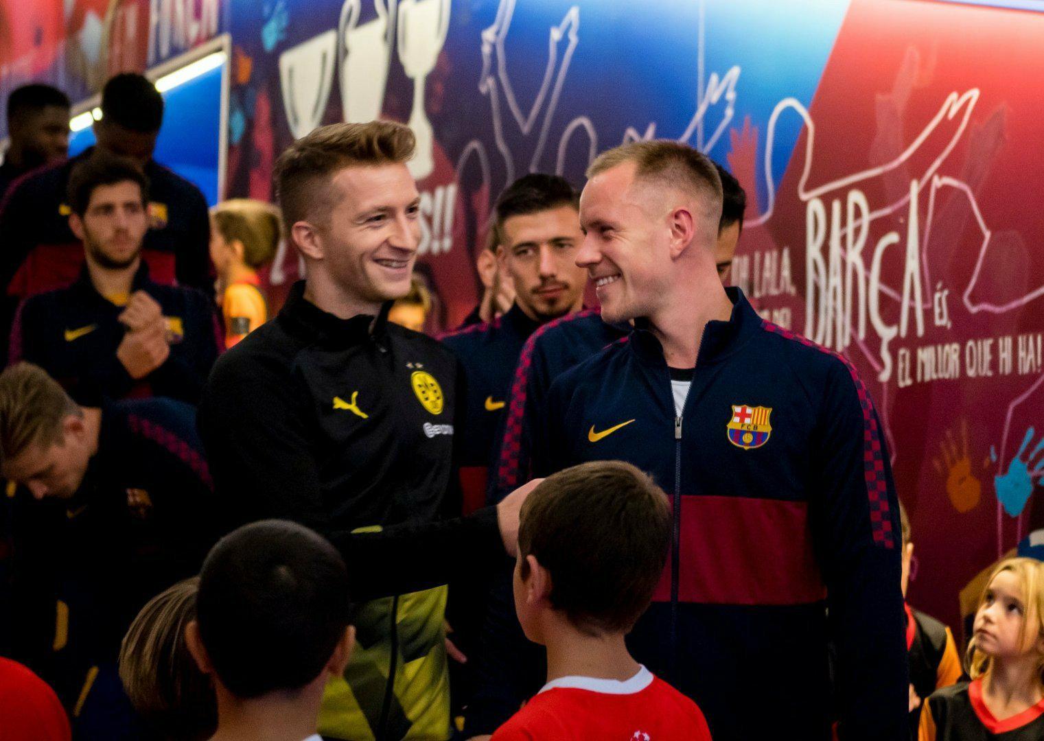 罗伊斯一直说梅西是最好的,谢谢你马尔科!