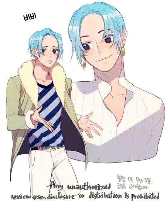 女神性转图,罗宾像阿拉伯的王子,女帝的气质很像卡文迪许