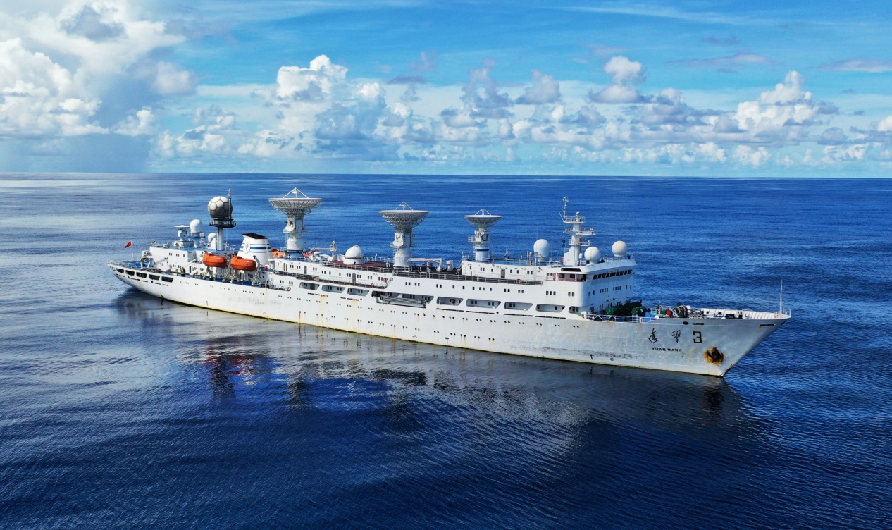 远望3号船抵达印度洋任务海域,已做好充足准备,迎接"五姑娘"回家!