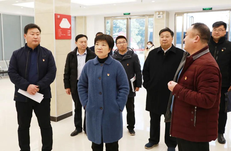 上街区委书记宋洁调研指导村(社区)"两委"换届工作