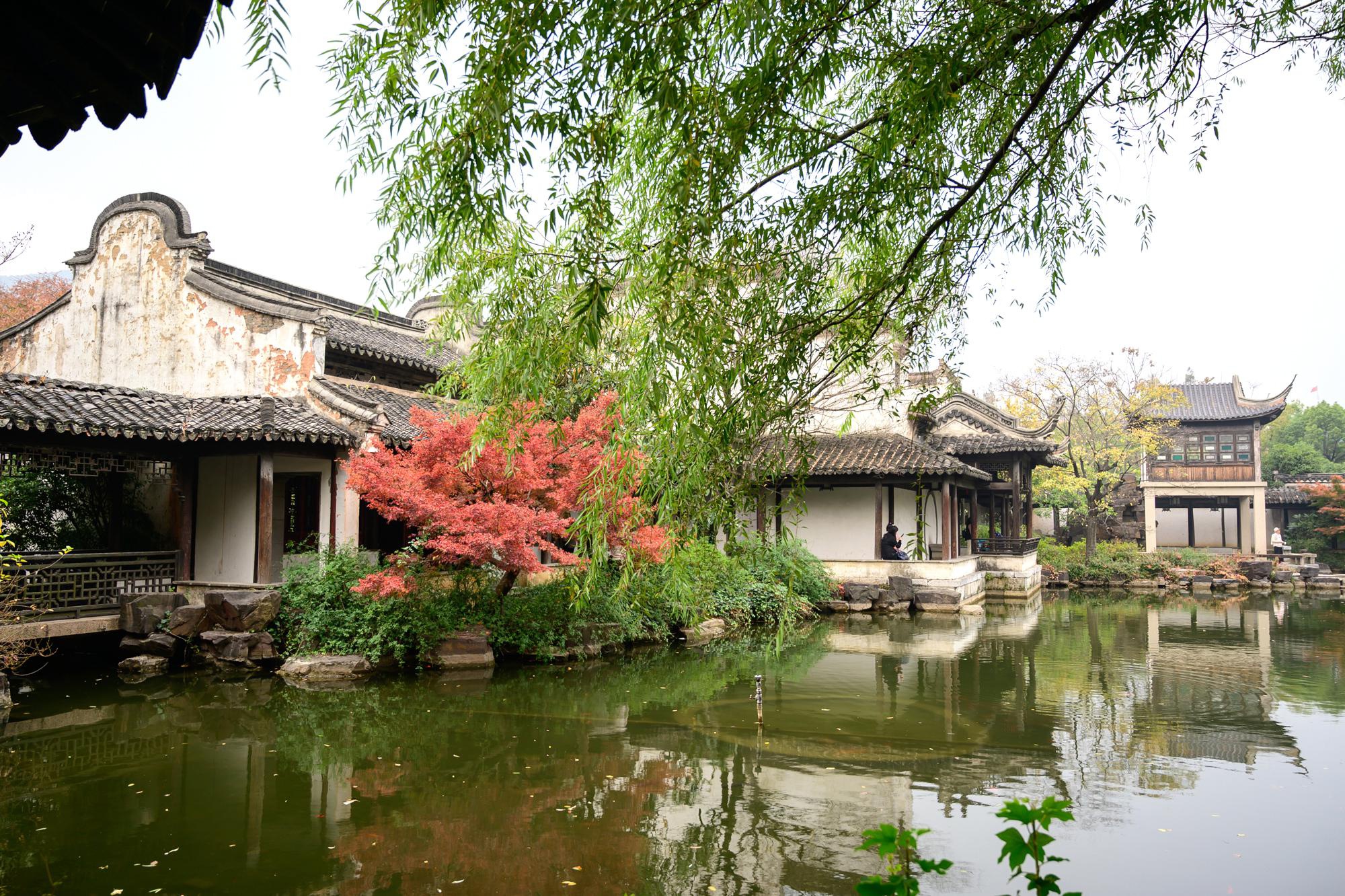 无锡惠山古镇被忽略的古祠堂后花园是最大的亮点去的人不多