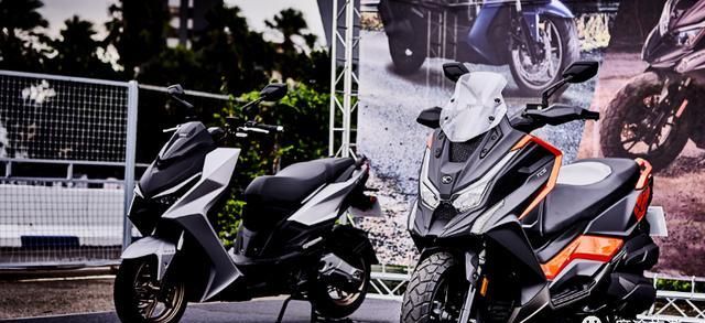 探索跨界冒险机车光阳全新dtx360赛道试驾体验