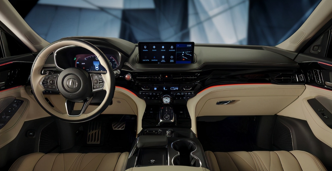 新一代讴歌mdx内饰