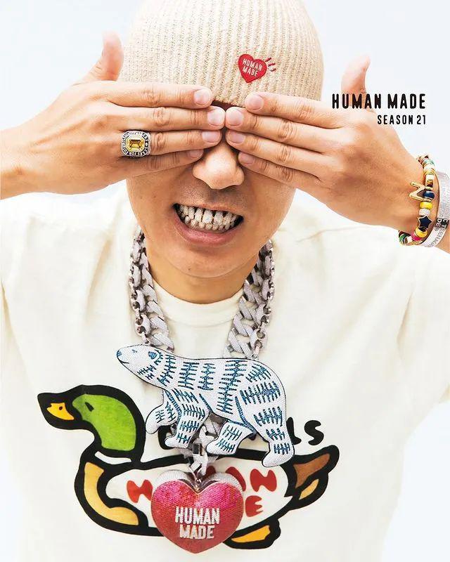 nigo 晒出自家品牌 human made 最新杂志封面