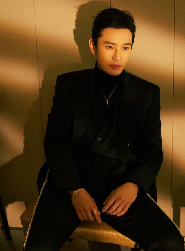 黄晓明改变发型如整容梳起背头成韩国鲜肉杨颖改造大成功