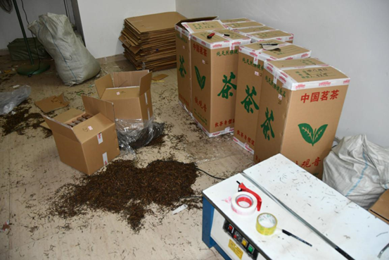 百余万假烟伪装茶叶运输蒙混过关?难逃法网!