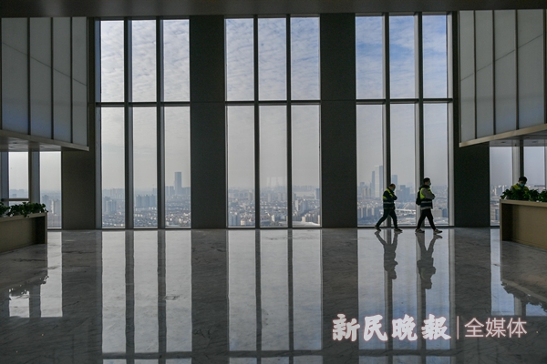 新开发银行总部大楼全面建成|新民晚报_新浪新闻