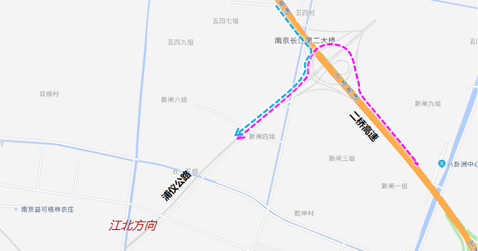 南京浦仪公路开通在即绕城环线将闭合