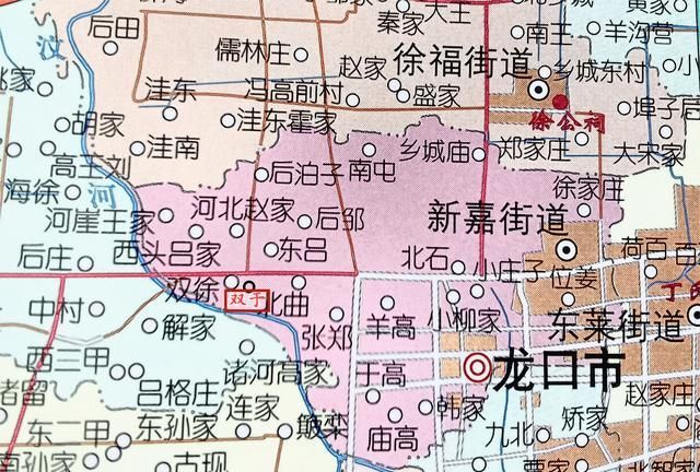 龙口市双庙于家村老电影英雄虎胆主演于洋的故乡