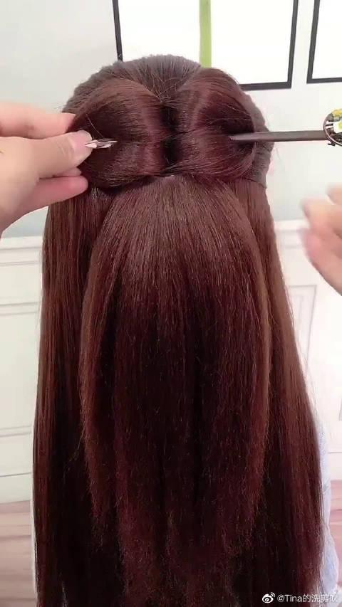 哪个朝代的古装女子发型最美?"桃心髻"我爱了