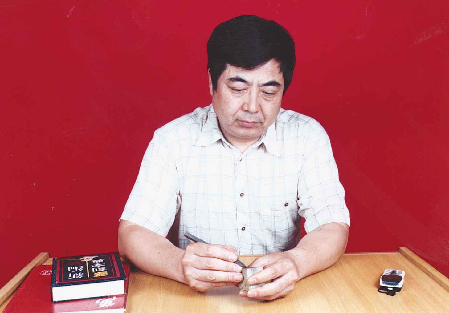 张德胜中国篆刻印章艺术作品欣赏篆刻艺术家的方寸之间