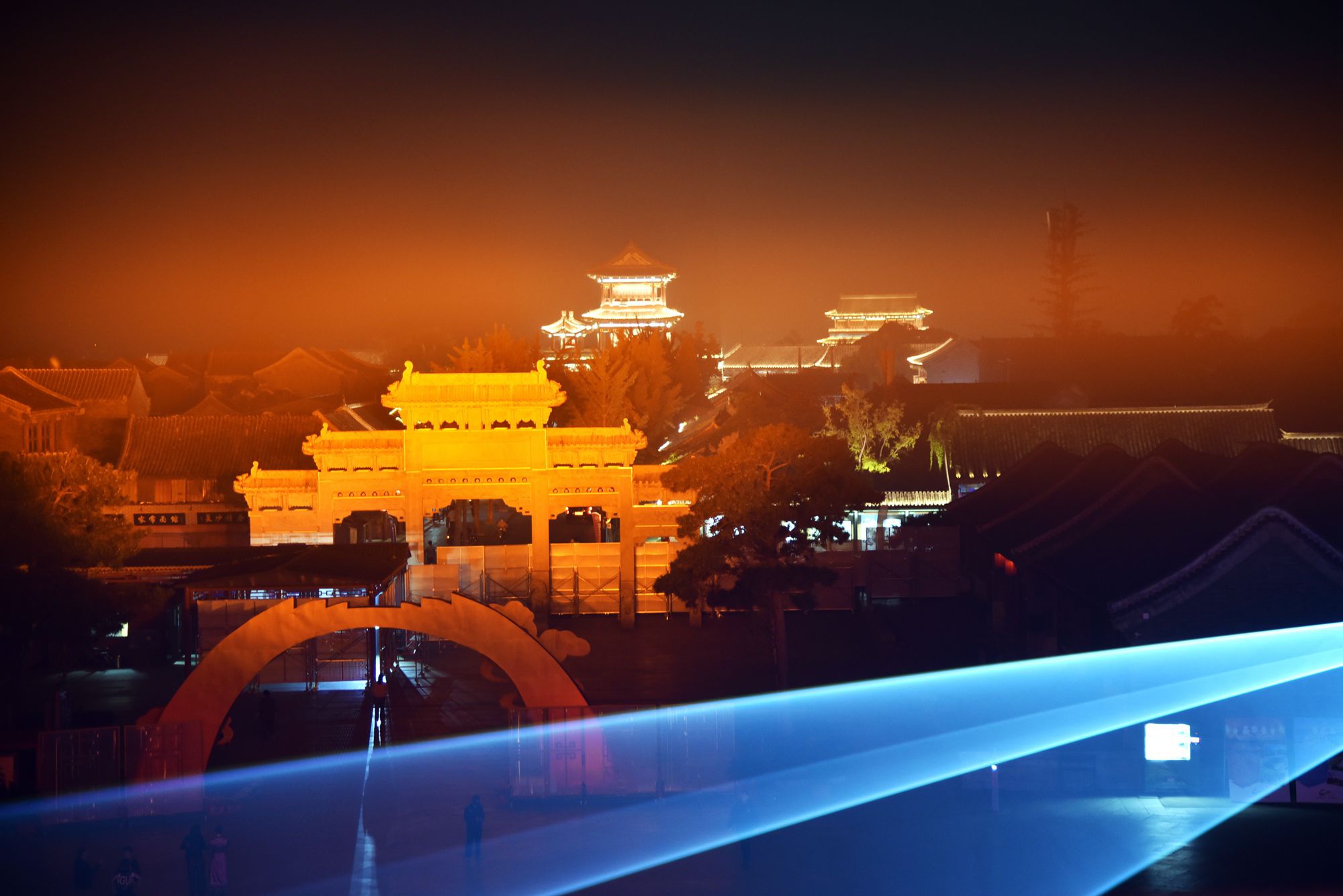 天下第一关上演光影秀,看光影黑科技,听长城的故事|山海关|山海雄关