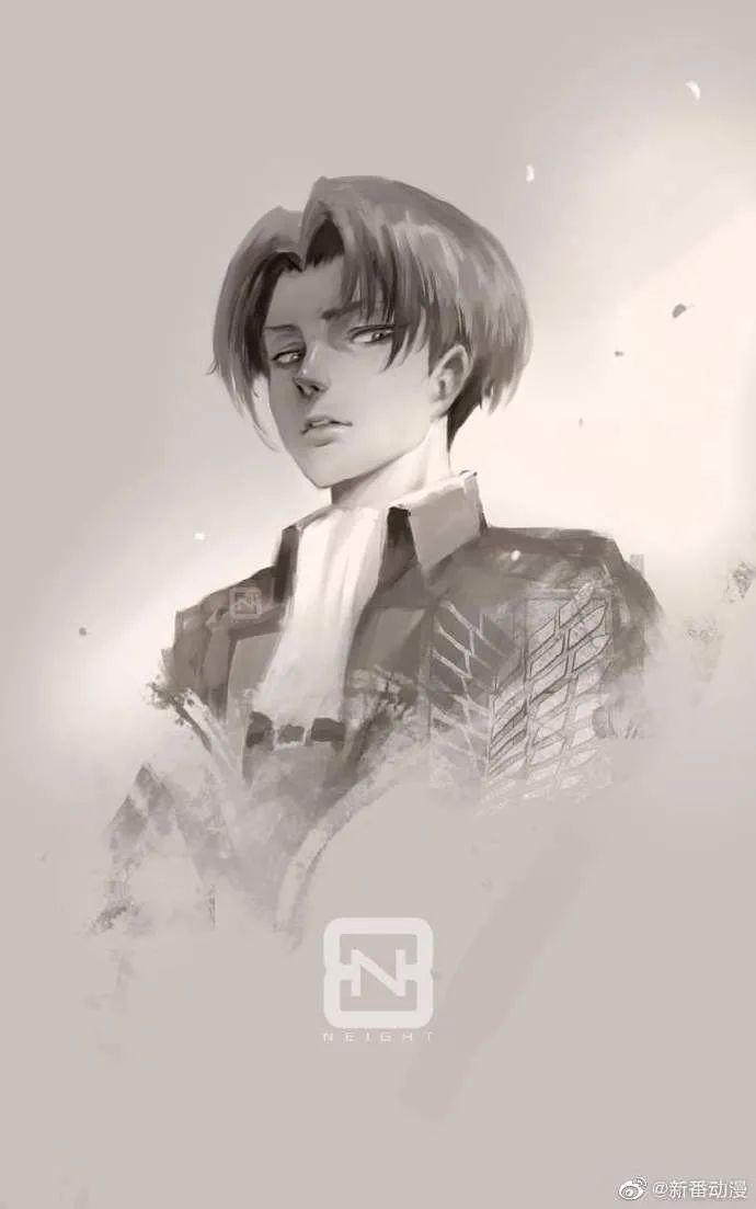 爱惨了这个画风韩吉和利威尔给我锁死