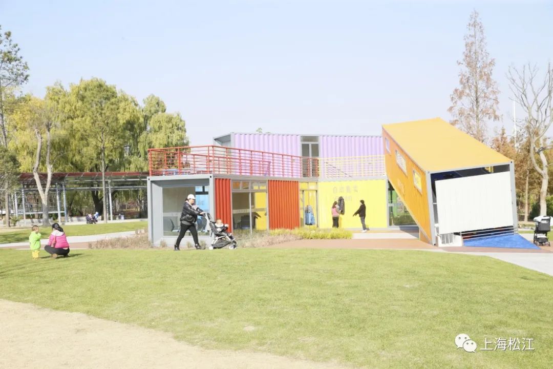 【探索】2200平方米郁金香+“七彩魔方”！松江这座体育公园上新了→