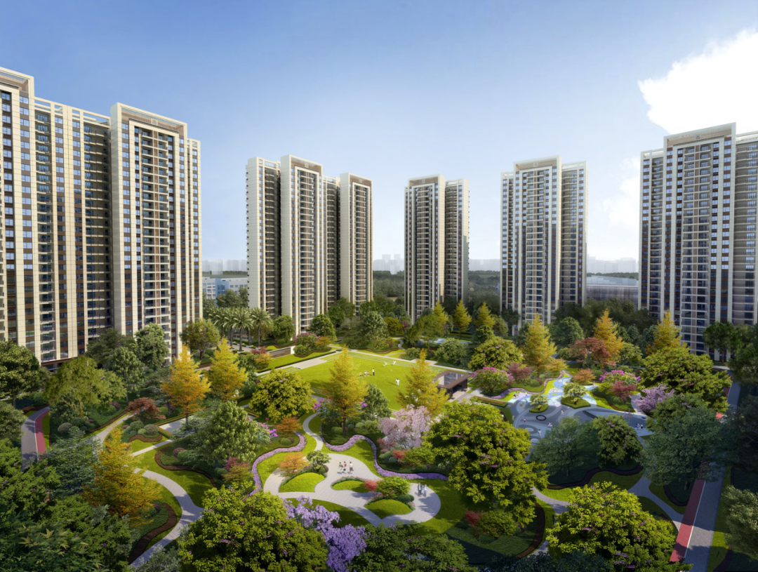 （蓝润江油春风九里效果图）