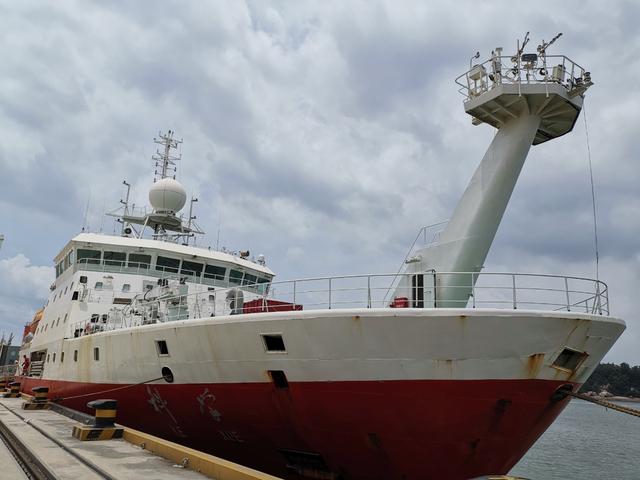 我国新一代远洋综合科考船"科学"号(资料图)图片来源:北晚新视觉