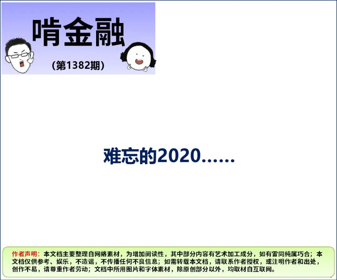 难忘的2020……