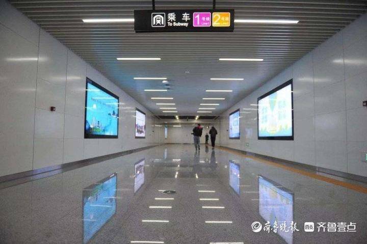 2号线王府庄站换乘通道初现!站厅层即可换乘