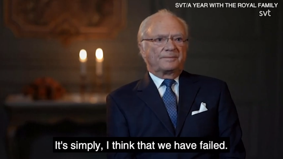 瑞典首相承认疫情应对失策 国王也发声：我们失败了