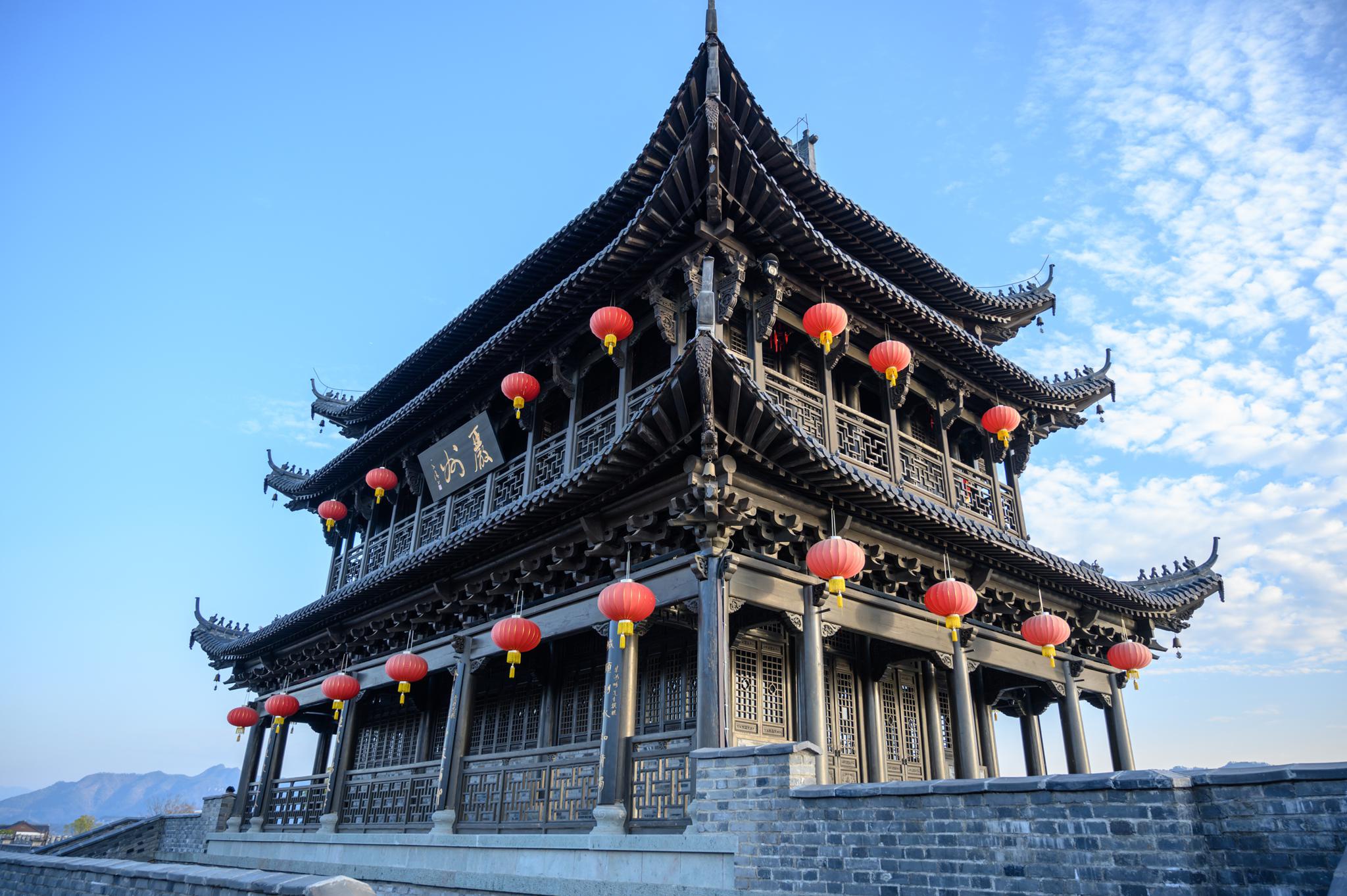 浙江低调的古镇有一座千年历史古城墙被誉为半朵梅花城