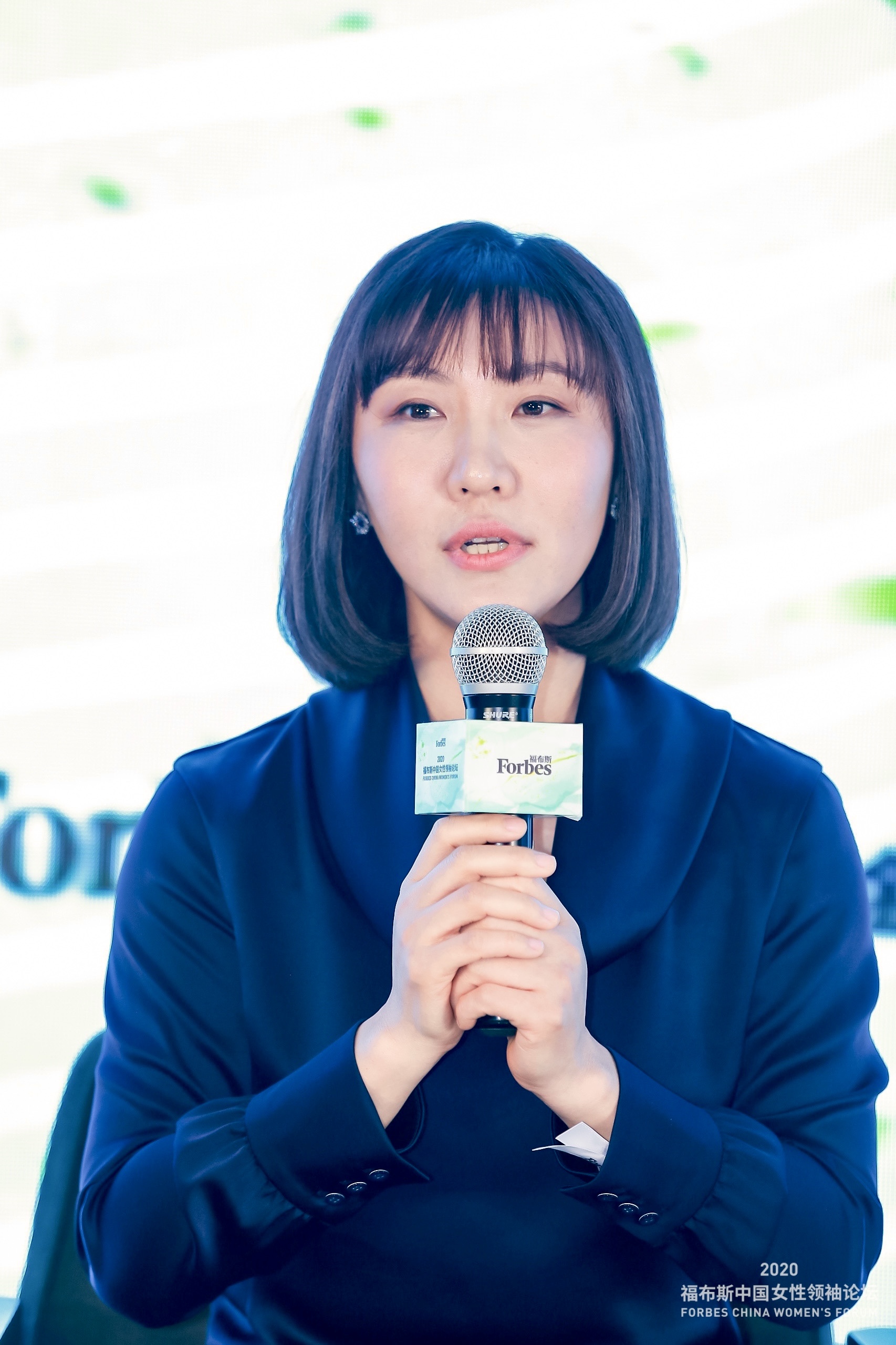 百度李莹亮相2020福布斯中国女性领袖论坛