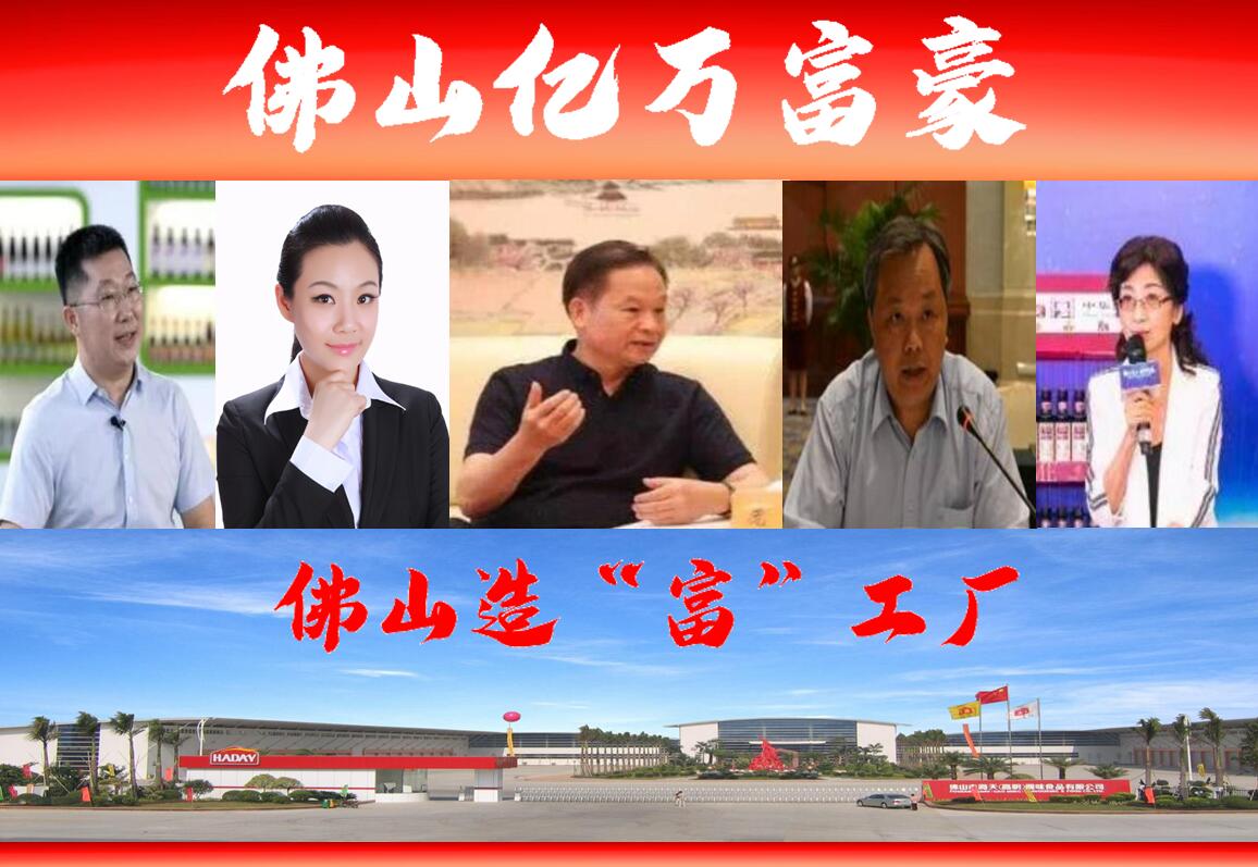 企业总部在佛山的1家公司(佛山市海天调味食品股份有限公司)包揽27席