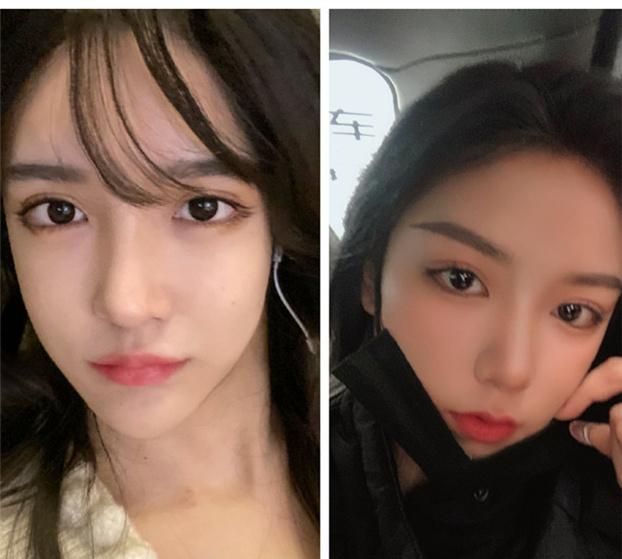 换了发色的刀小刀和abbily有多像2人照片曝光网友双胞胎