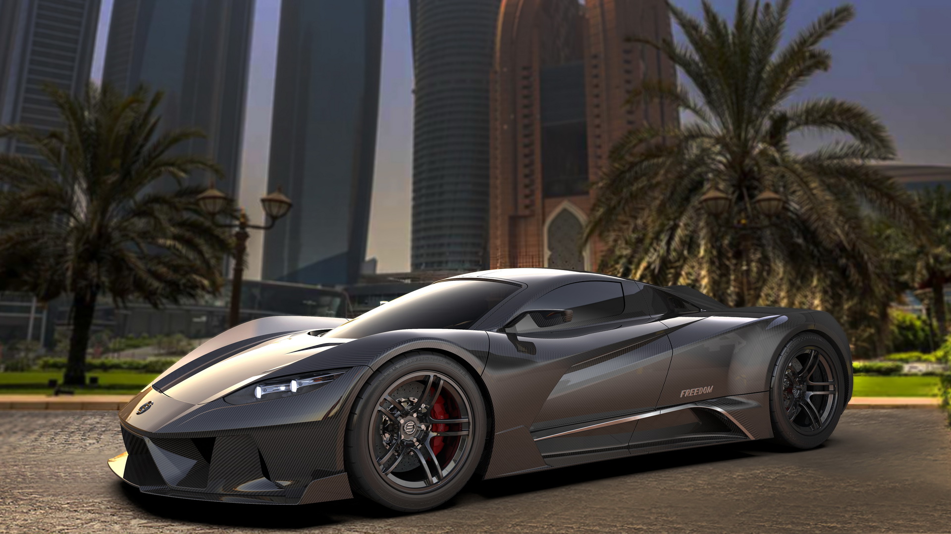 售价200万美元起,elation freedom电动超跑亮相