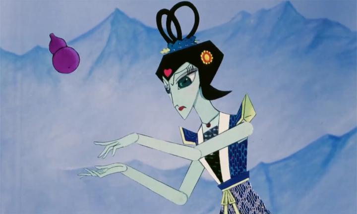 葫芦小金刚:蛇精抢到了七娃的葫芦,没想到葫芦认主,自己跑了