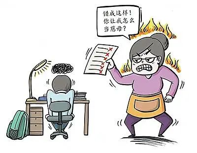 家长辅导孩子作业压力有多大前有爸爸烧练习簿后有老妈烦躁到想自杀