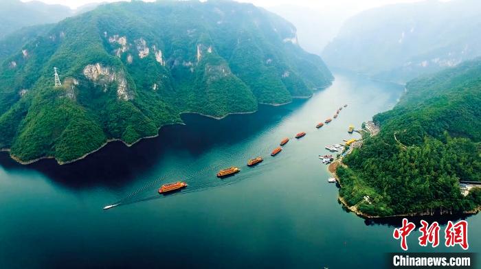 湖北宜昌清江画廊风景区(资料图)湖北省宜昌市文化和旅游局 供图